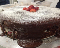 Bolo pão de mel recheado