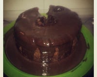 Cobertura de chocolate cremosa