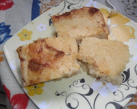 Delícia de bolo de banana