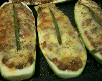 Abobrinhas recheadas à la Chan