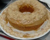 Bolo junino de paçoca