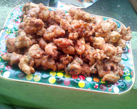 Delícia de frango ao molho âmbar (petisco)