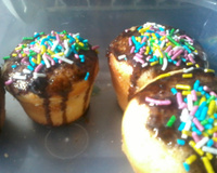 Cupcake de bicho de pé