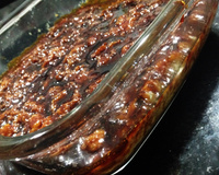 Pudim de pão no microondas