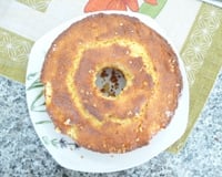 Bolo de fubá de preguiçoso