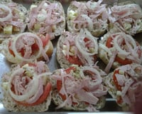 Bruschetta de tomate