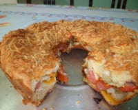 Torta de arroz velho