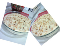 Pavê de mousse de maracujá e brigadeiro branco