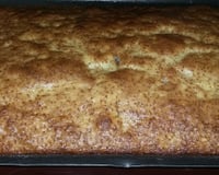 Bolo de banana de liquidificador