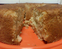 Bolo de banana com aveia