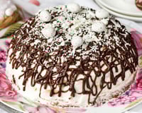 Bolo de páscoa (bolo trufado)