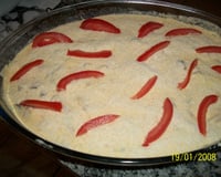 Frango gratinado com creme de milho