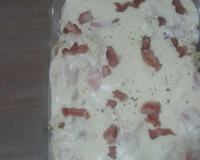 Macarrão com molho branco especial