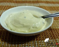 Maionese temperada de lanchonete