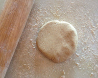 Massa de pizza de aveia fit