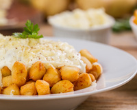 Nhoque frito com molho branco: como fazer