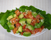 Salada de abacates