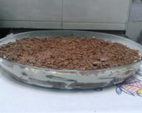 Pavê de bolo pullman de chocolate