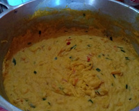 Vatapá de frango da Gabi