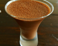 Mousse rápida de chocolate