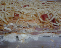 Cachorro quente de forno