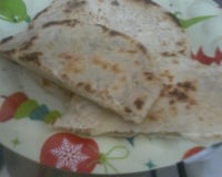 Pão simples de frigideira