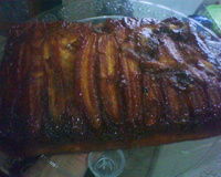 Bolo de Banana Caramelada