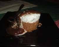 Cupcake Gelado de Nutella