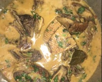 Tatu no leite de coco