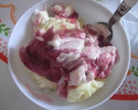 Sorvete de gelatina diet