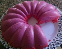 Sobremesa rápida de gelatina