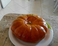 Doce de abóbora recheado