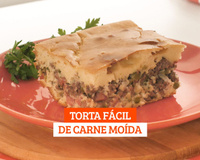 Torta fácil de carne moída