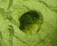 Purê de brócolis