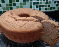 Bolo de banana de liquidificador