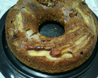 Bolo de banana com aveia