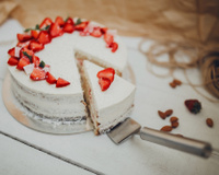 Qual o tamanho do bolo de acordo com o número de pessoas