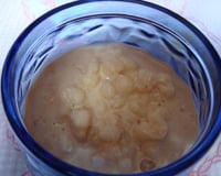 Canjica com açúcar queimado do Anástacio