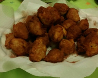 Bolinho de frigideira de banana e aveia