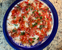 Risoto de Tomate com Manjericão