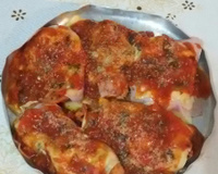 Filé de frango à parmegiana