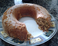 Bolo Integral de banana com aveia