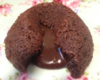 Petit gâteau de creme de avelã perfeito