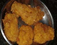 Filé de peito de frango à milanesa