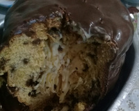 Panetone de chocolate gelado
