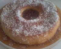 Pudim de queijo e leite condensado