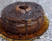 Bolo de chocolate de liquidificador