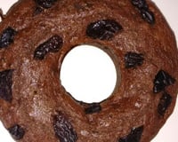 Bolo de ameixa no liquidificador