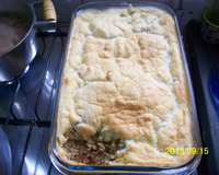 Souflé de carne moída