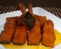 Doce de abóbora em calda